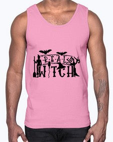 real witch 29#- witch- Cotton Tank