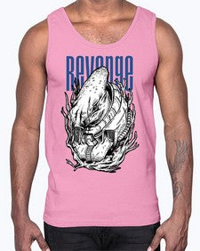 revenge alien 1018#- art pop art- Cotton Tank
