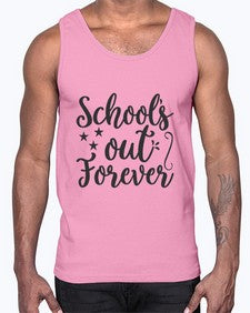 schools out forever 802#- general school- Cotton Tank