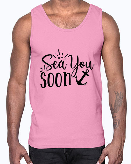 sea you soon Style 77#- summer- Cotton Tank