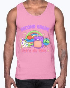 second Grade Lets Do This 823#- second grade- Cotton Tank