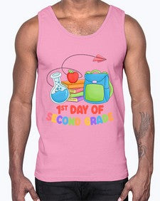 second day of second Grade 806#- second grade- Cotton Tank