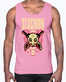 slashing party 1071#- art pop art- Cotton Tank
