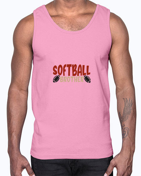 softball brother 2276#- softball- Cotton Tank