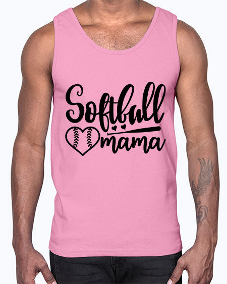 softball mama 2274#- softball- Cotton Tank