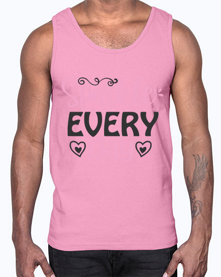 sparkle every day Style 1#-makeup Cotton Tank
