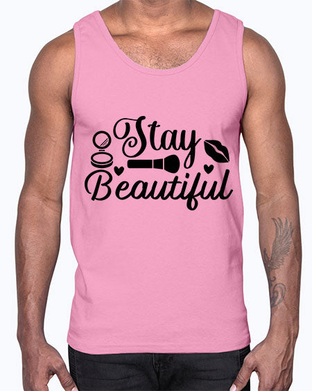 stay beautiful 19#-makeup Cotton Tank