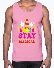 stay magical 425#- unicorn- Cotton Tank