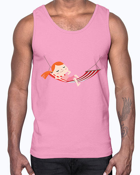 summer characters 63#- summer- Cotton Tank