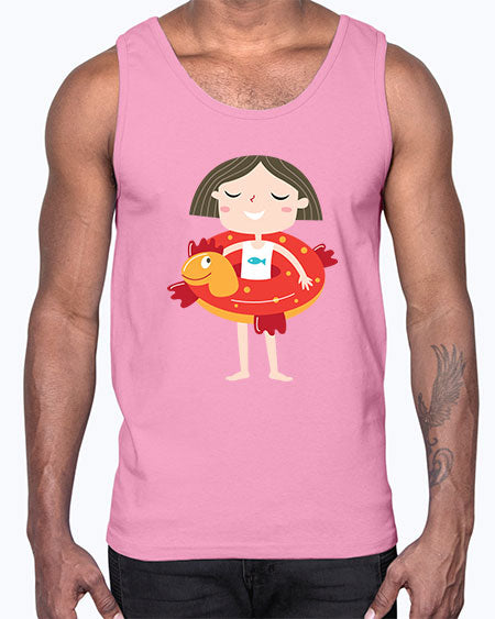 summer characters 67#- summer- Cotton Tank