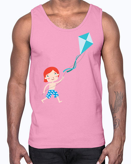 summer characters 68#- summer- Cotton Tank