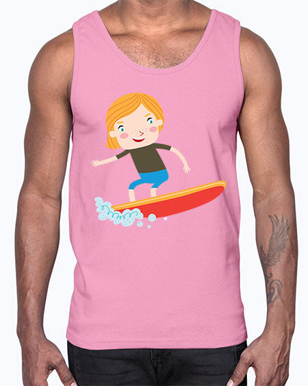 summer characters 70#- summer- Cotton Tank