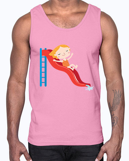 summer characters 74#- summer- Cotton Tank