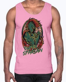 super spartan 1140#- art pop art- Cotton Tank