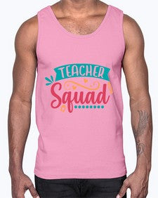 teacher squad 1462#- teacher- Cotton Tank