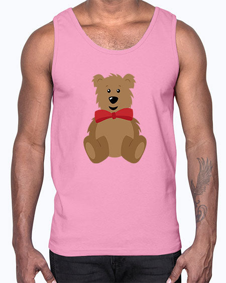 teddy bear 261#- bears - animals- Cotton Tank