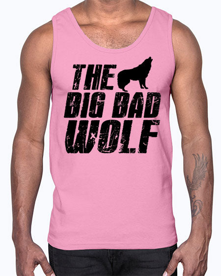 the big bad wolf- wolf- Cotton Tank