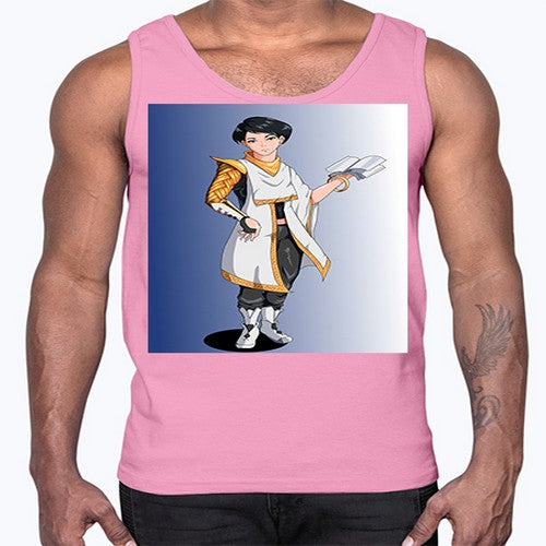 the book master 58#- anime- Cotton Tank