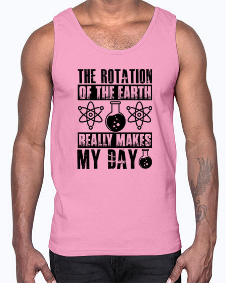 the rotation of the earth really makes my day 11#- nature- Cotton Tank