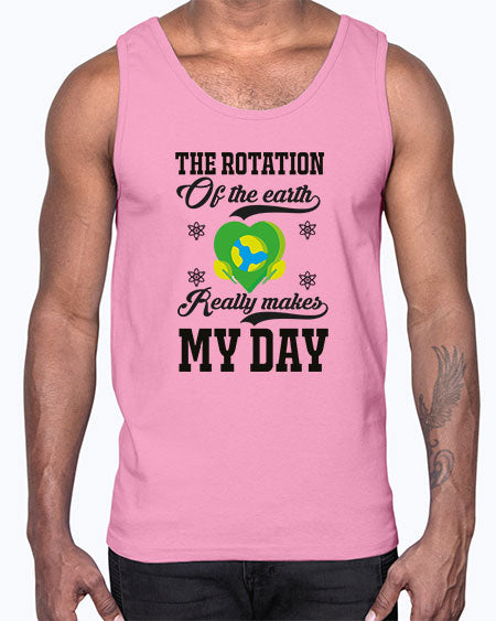 the rotation of the earth really makes my day 13#- nature- Cotton Tank