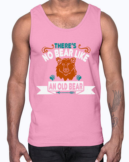 there’s no bear like an old bear 273#- bears - animals- Cotton Tank