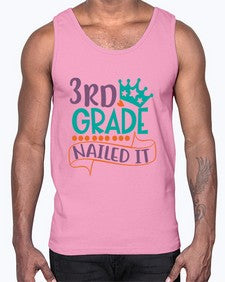 third grade nailed it 970#- third grade- Cotton Tank