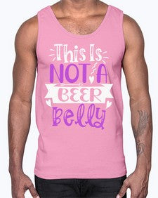 this is not a beer belly 1648#- beer- Cotton Tank