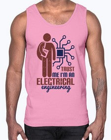 trust me Im an electrical engineering Style 454#- engineer- Cotton Tank