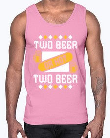 two beer or not two beer 1677#- beer- Cotton Tank