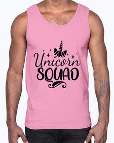unicorn squad 489#- unicorn- Cotton Tank
