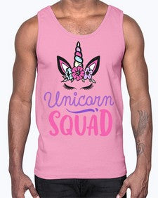 unicorn squad 493#- unicorn- Cotton Tank