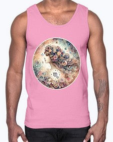 virgo 556#- virgo- Cotton Tank
