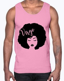 virgo2#- black girls or women- Cotton Tank
