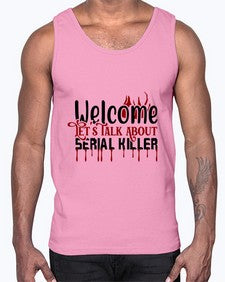 welcome lets talk about serial killer 1243#- true crime- Cotton Tank