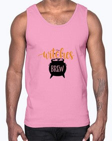 witches brew 6#- witch- Cotton Tank