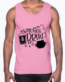 witches brew 8#- witch- Cotton Tank