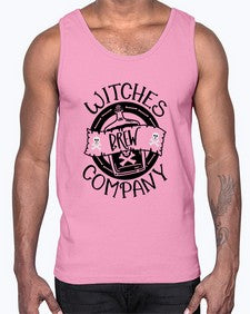 witches brew company 7#- witch- Cotton Tank