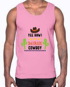 yee haa cowboy rd grade 1258#- western- Cotton Tank