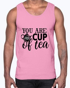 you are my cup of tea 1801#- tea- Cotton Tank