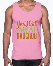 you had me at avocado 504#- Avocado- Cotton Tank