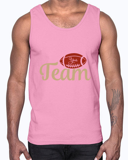 your team 2271#- softball- Cotton Tank