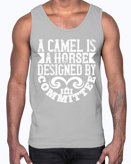 A camel is a horse designed by committee Style 1#- architect- Cotton Tank