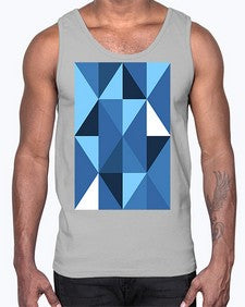 Abstract Shape 200#- art pop art- Cotton Tank
