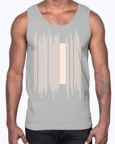 Abstract Shape 205#- art pop art- Cotton Tank