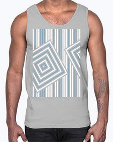 Abstract Shape 210#- art pop art- Cotton Tank