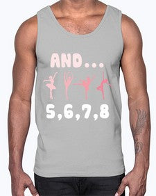 And 5 6 7 8  Ballet 12#- ballet- Cotton Tank
