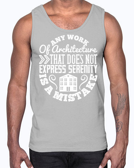 Any work of architecture that does not express serenity is a mistake Style 46#- architect- Cotton Tank