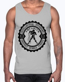 Aquarius balck 44#- aquarius- Cotton Tank