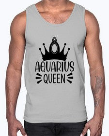 Aquarius queen 73#- aquarius- Cotton Tank