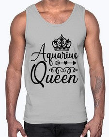 Aquarius queen 74#- aquarius- Cotton Tank